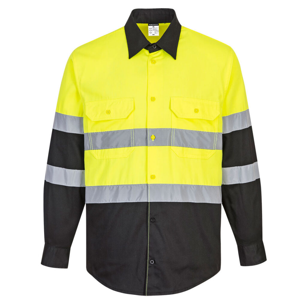 Hi-Vis Contrast Shirt L/S