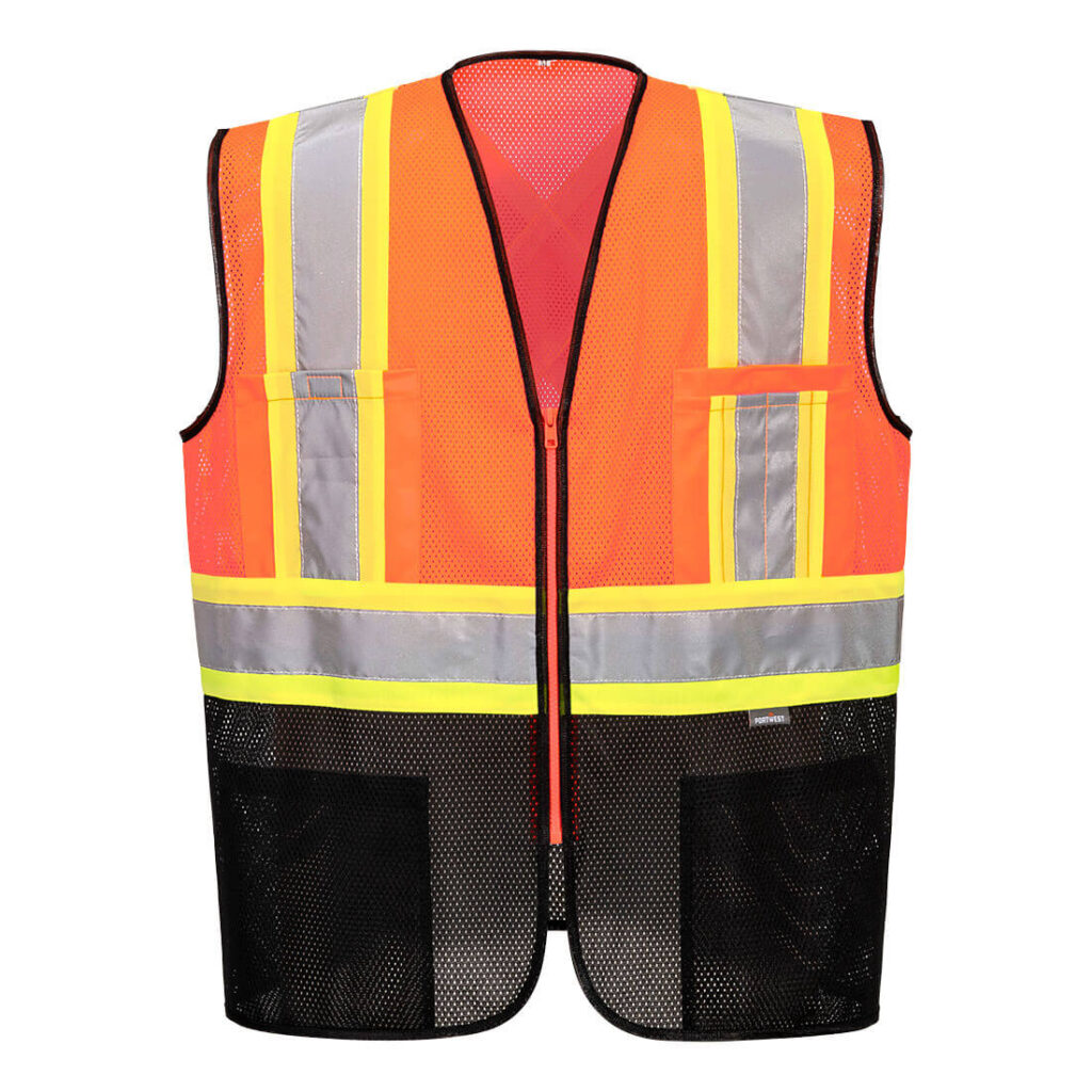 Frisco Hi-Vis X Back Contrast Executive Vest