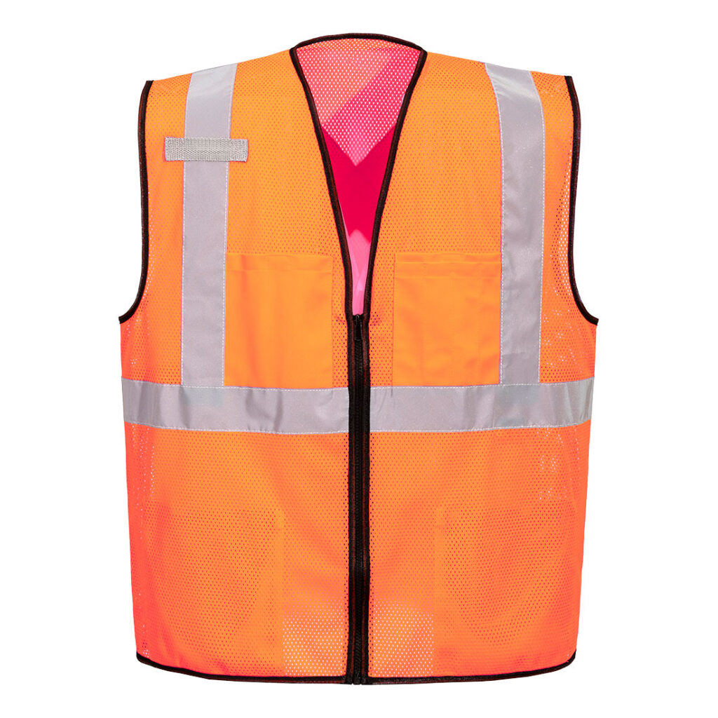 Tampa Hi-Vis Mesh X-Back Vest