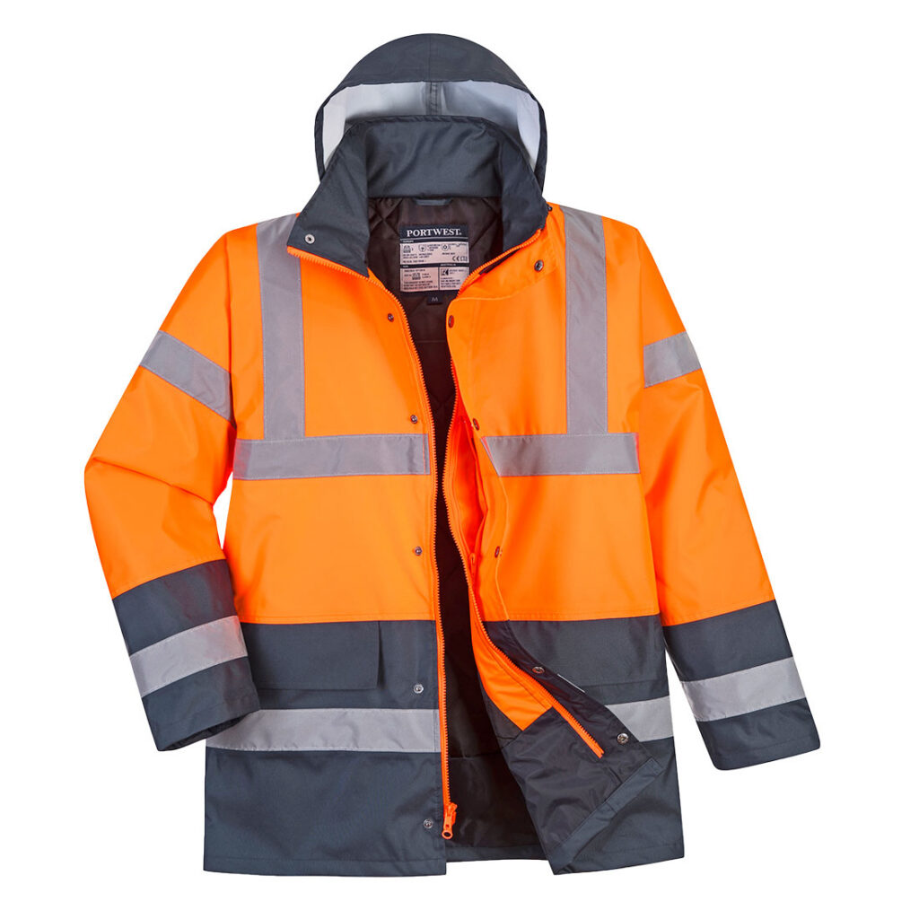 Hi-Vis Contrast Winter Traffic Jacket